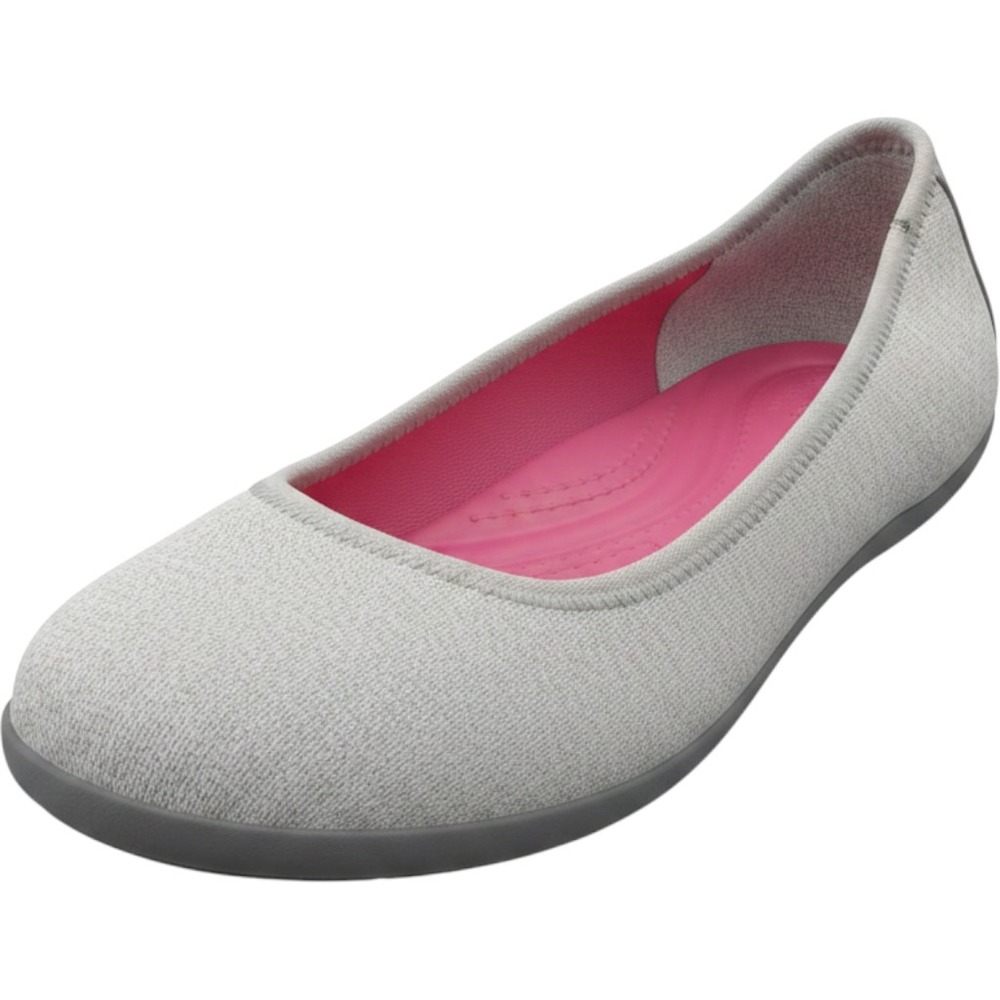 Crocs Busy Day Wedge Women Size 8 Gray Excellent Condition Slip On Comfort